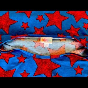 Large Patriotic Lularoe Irma Top